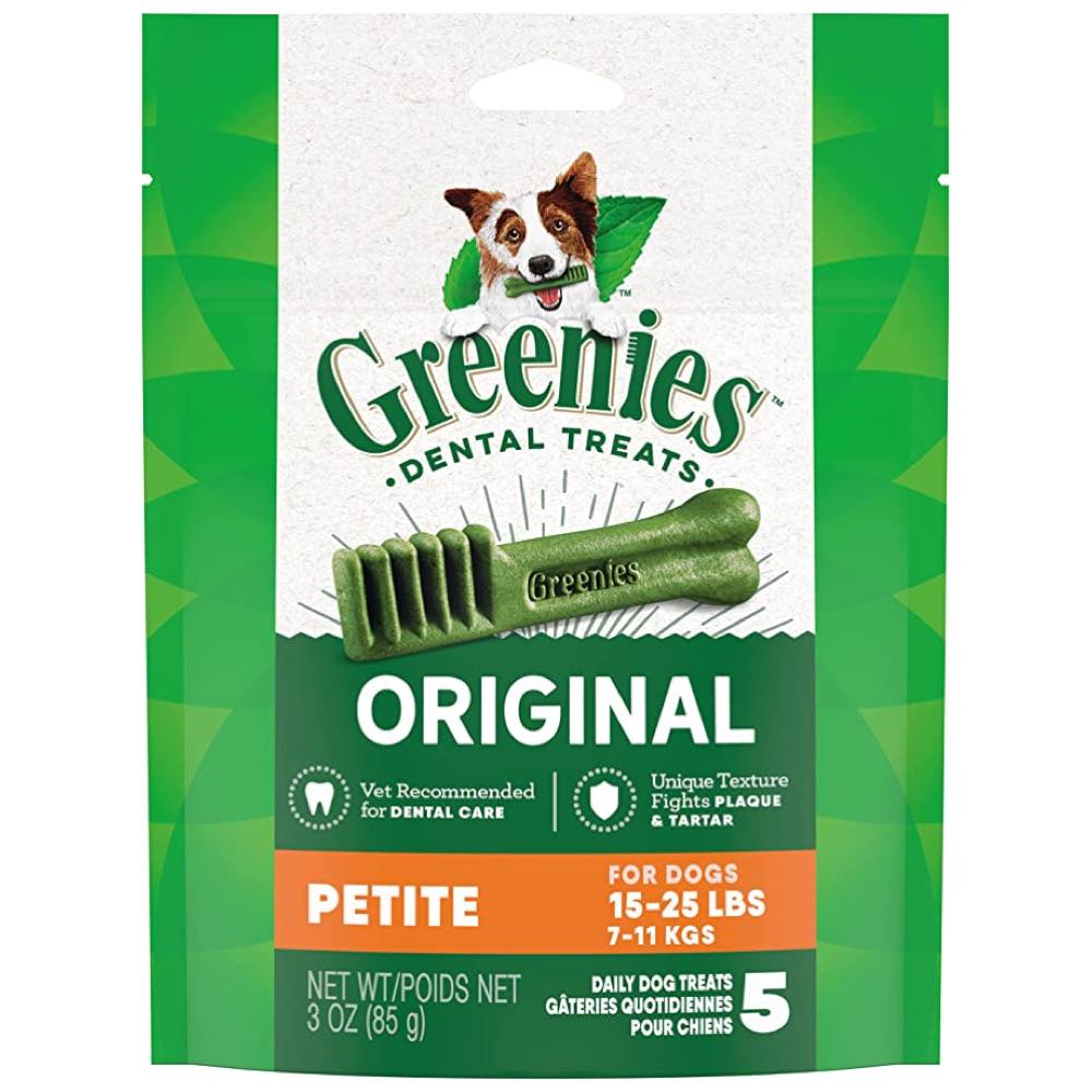 '50% OFF (Exp 27Oct25)': Greenies Original Dental Dog Treats Trial Pack 3oz