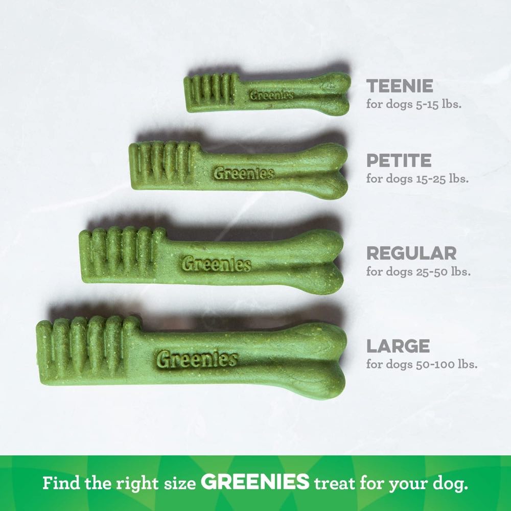 '50% OFF (Exp 27Oct25)': Greenies Original Dental Dog Treats Trial Pack 3oz