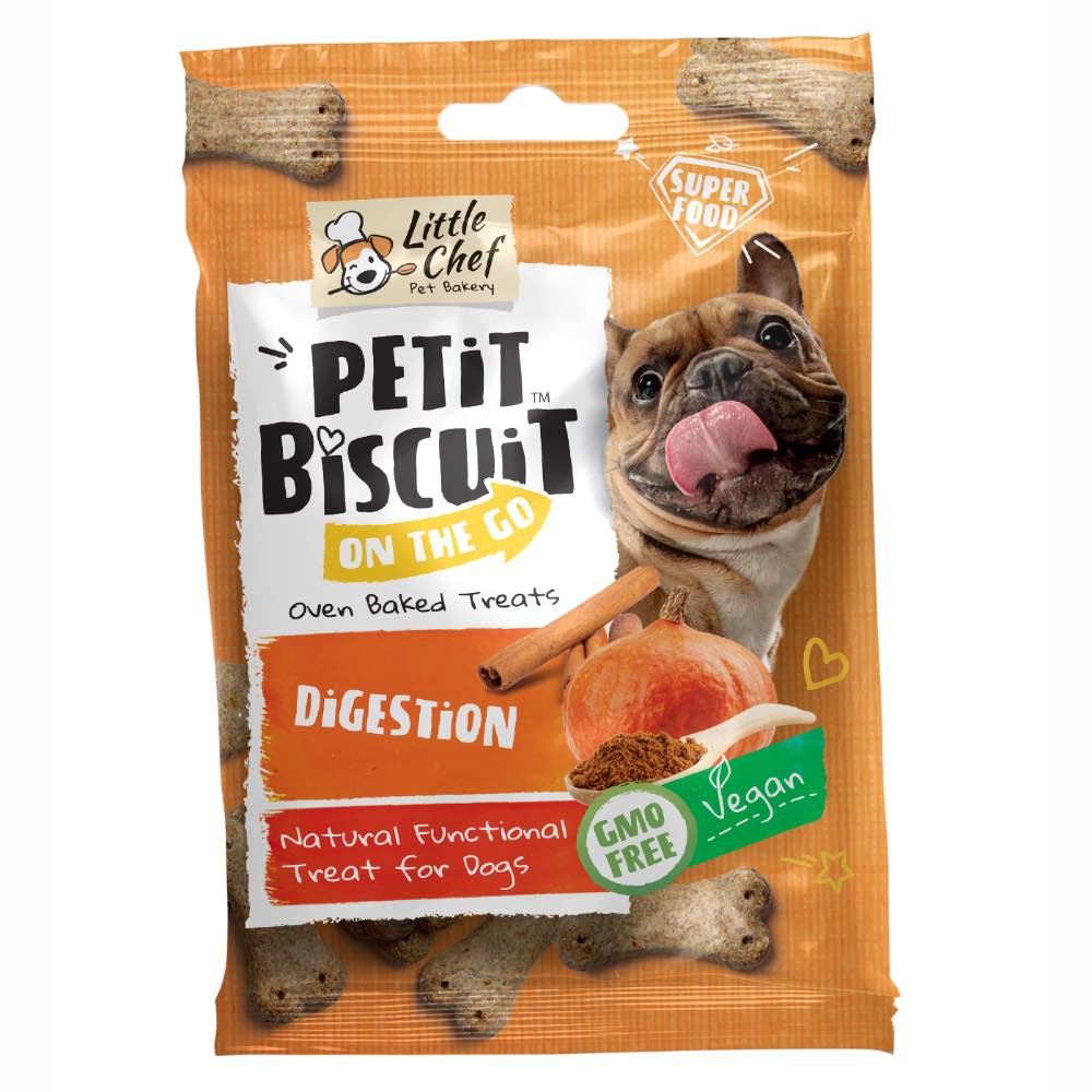 50% OFF (Exp 24Feb26): Little Chef Petit Biscuit On the Go Oven Baked Dog Treats 30g