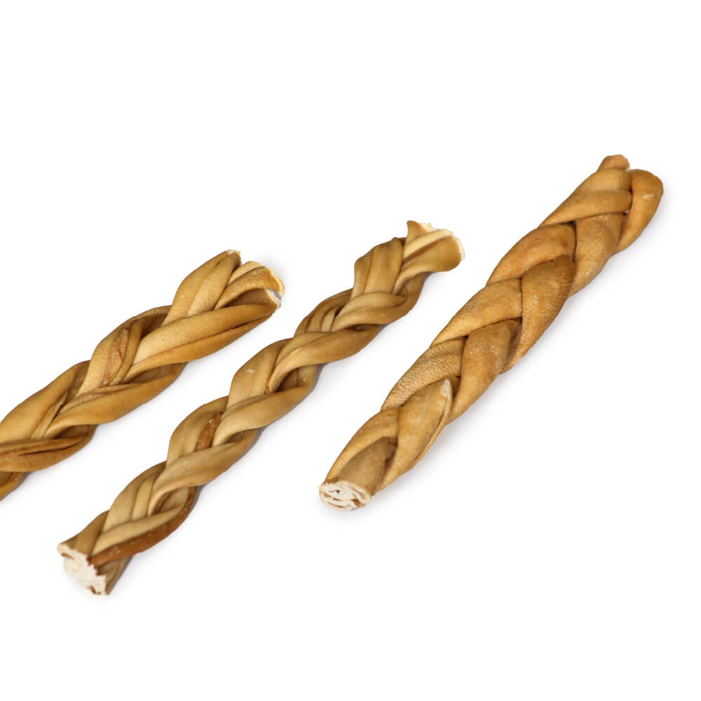 The Source-Sage Club Braided Lamb Skin Dog Treats 100g