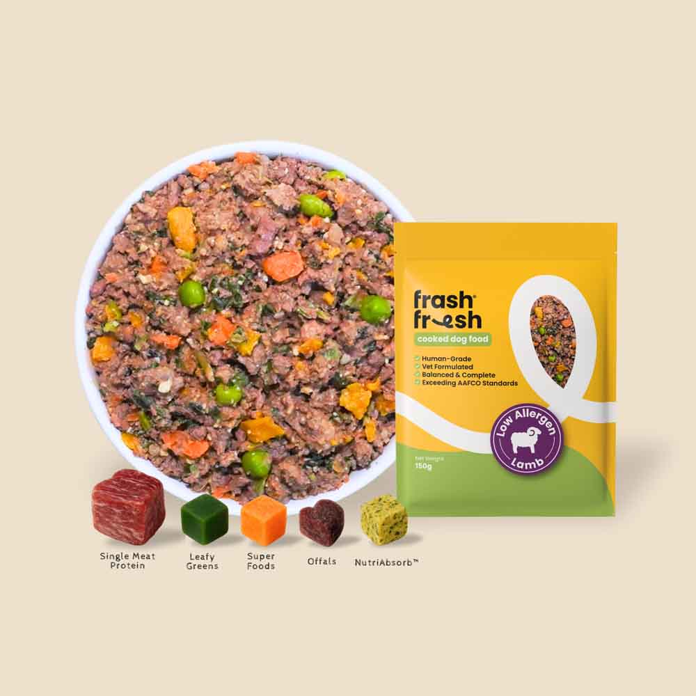 frashfresh Cooked Lamb NutriAbsorb Frozen Dog Food 2.25kg