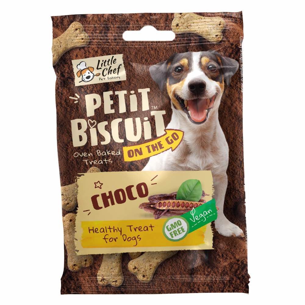 50% OFF (Exp 24Feb26): Little Chef Petit Biscuit On the Go Oven Baked Dog Treats 30g