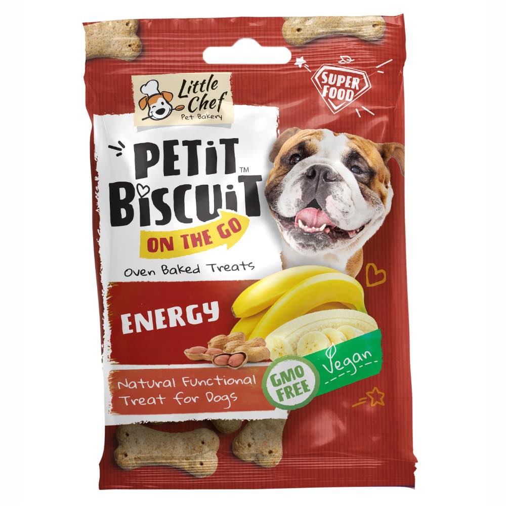 50% OFF (Exp 24Feb26): Little Chef Petit Biscuit On the Go Oven Baked Dog Treats 30g