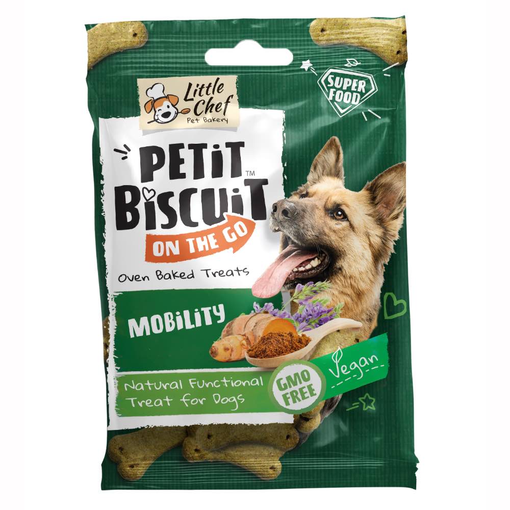 50% OFF (Exp 24Feb26): Little Chef Petit Biscuit On the Go Oven Baked Dog Treats 30g