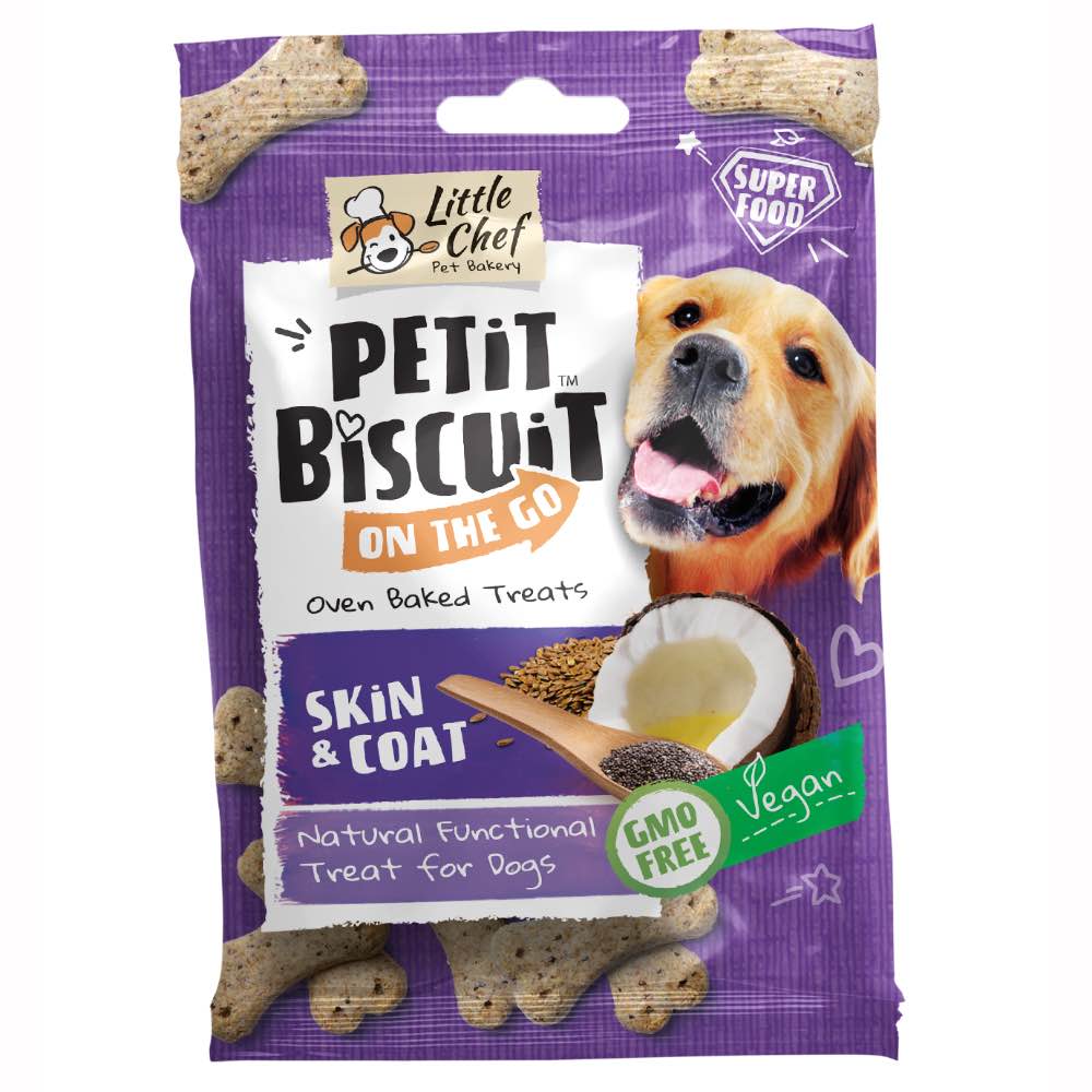 50% OFF (Exp 24Feb26): Little Chef Petit Biscuit On the Go Oven Baked Dog Treats 30g