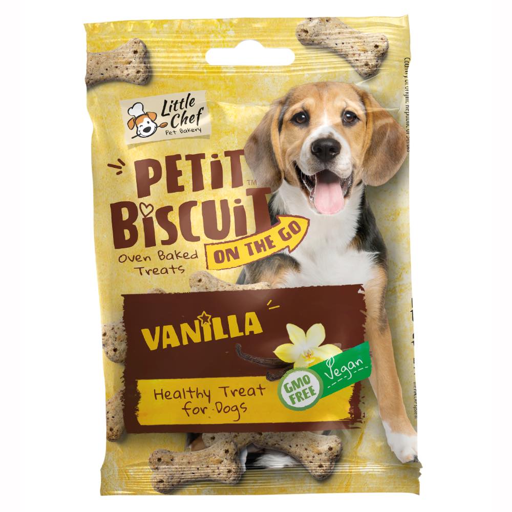 50% OFF (Exp 24Feb26): Little Chef Petit Biscuit On the Go Oven Baked Dog Treats 30g