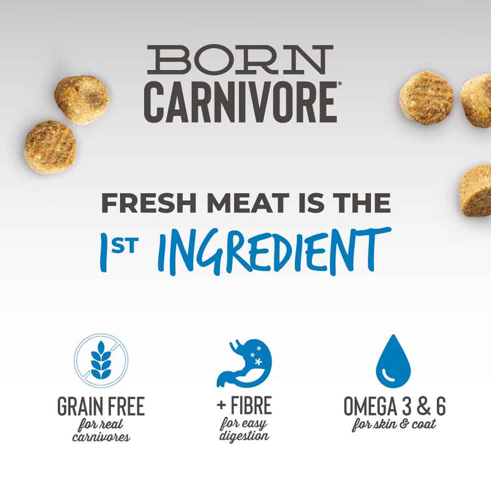 TRIAL SPECIAL UP TO $6 OFF: Schesir Born Carnivore Oven Baked Dry Cat Food 255g