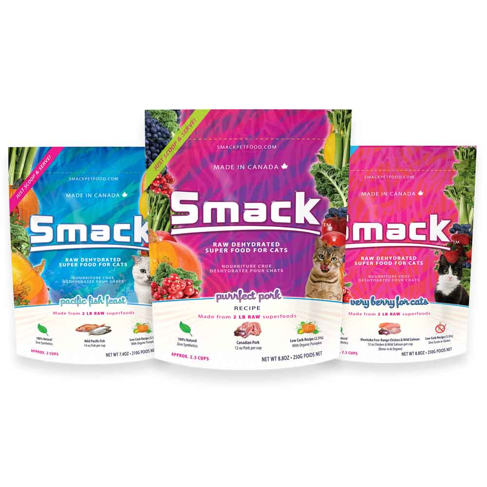 Smack Pacific Fish Feast Raw Dehydrated Cat Food